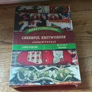 Christmas Holiday Puzzles for Adults 1000 Pieces, New